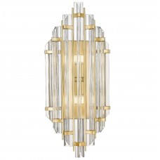 Απλίκα Τοίχου 2xG9 230V Χρυσαφί ALEXANDRIA